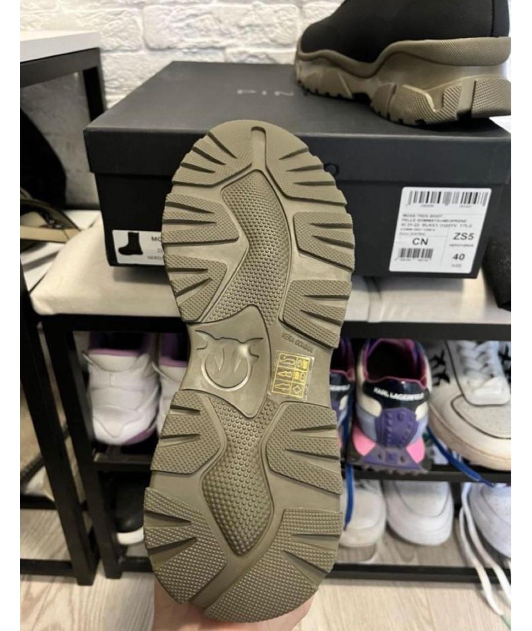 PINKO Черные ботинки, фото 6