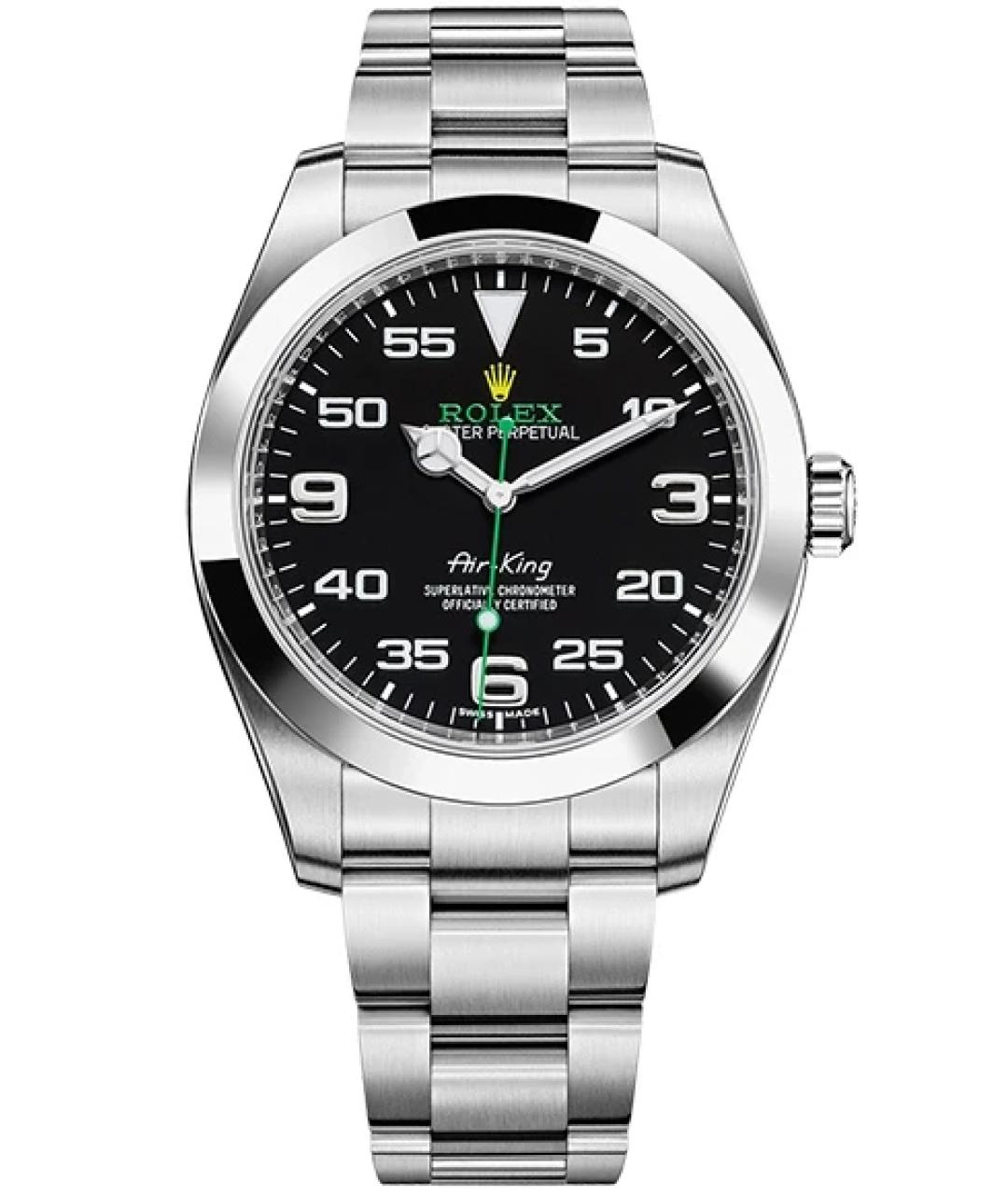 ROLEX Черные часы, фото 1