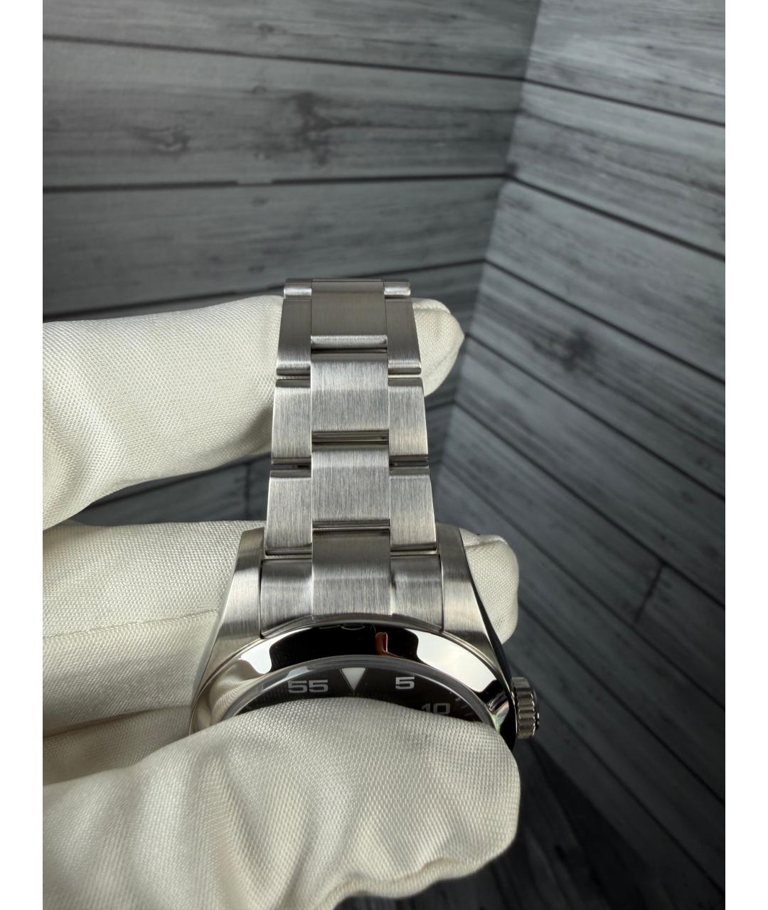 ROLEX Черные часы, фото 4