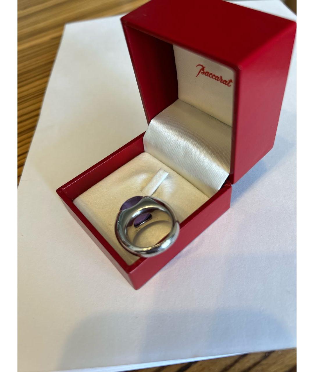 BACCARAT Фиолетовое серебряное кольцо, фото 6