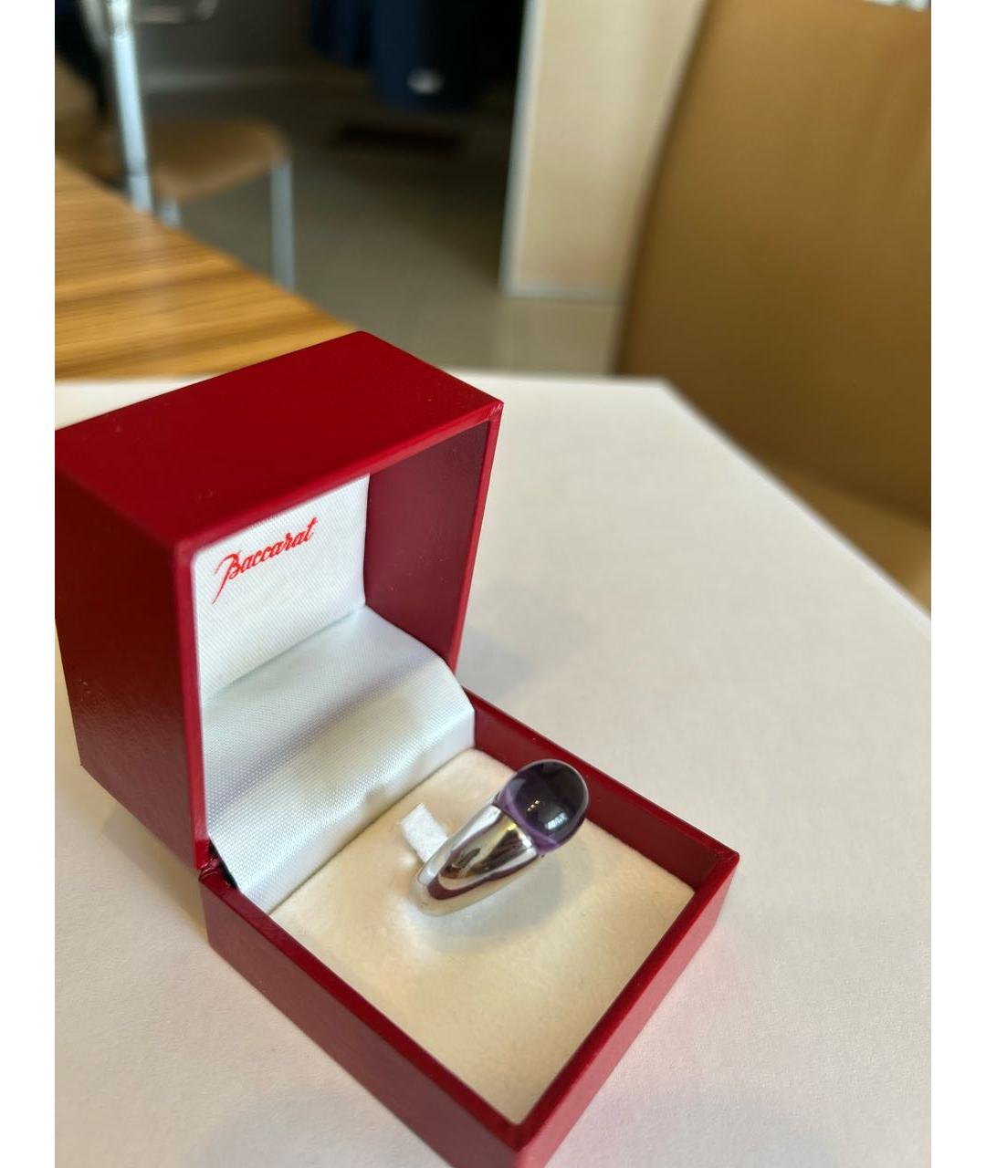 BACCARAT Фиолетовое серебряное кольцо, фото 5