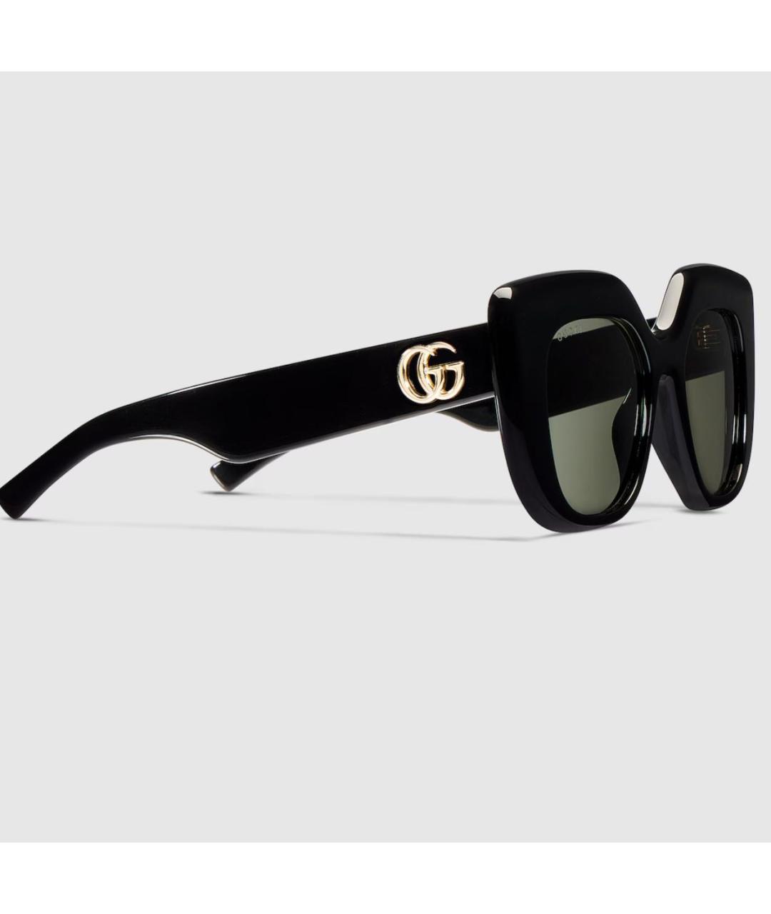 GUCCI Черные солнцезащитные очки, фото 2