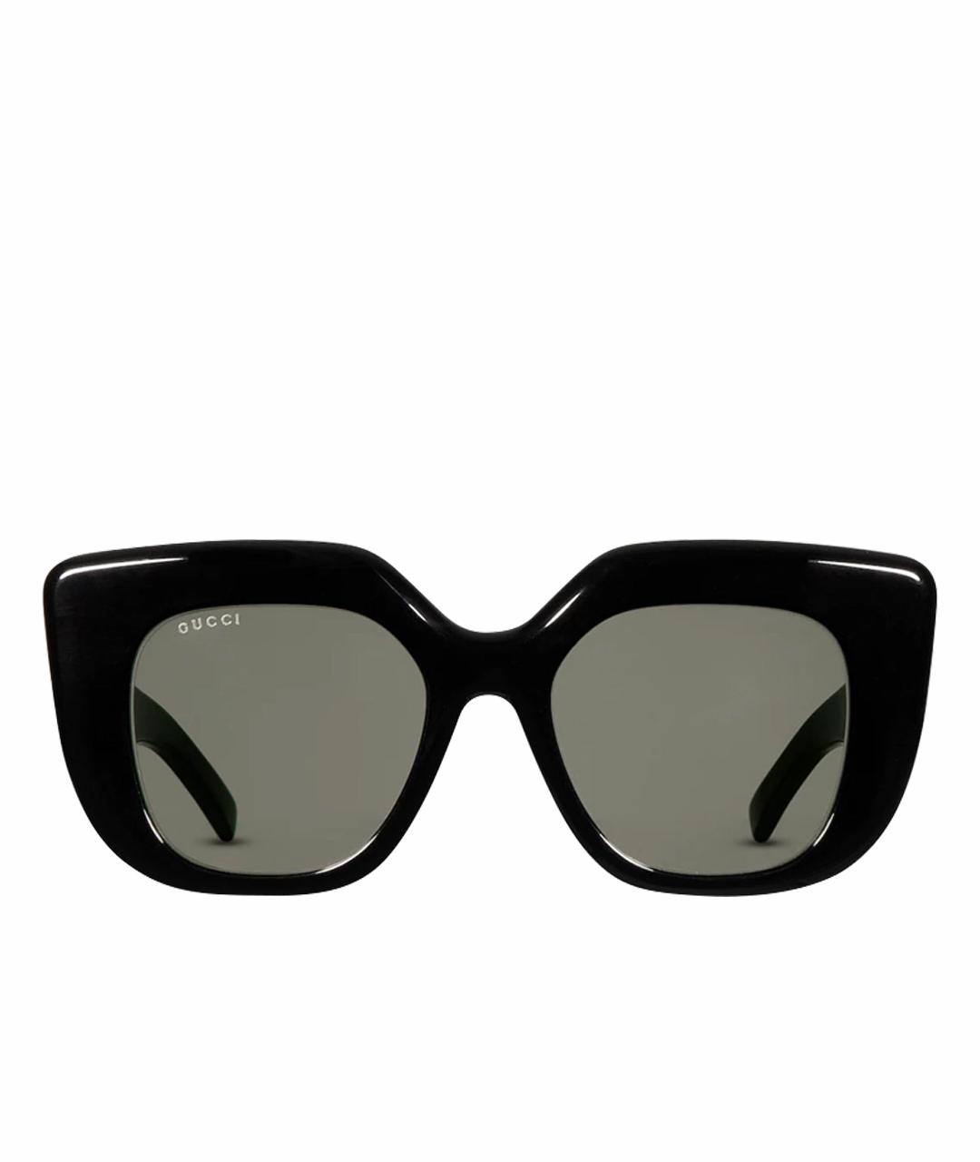 GUCCI Черные солнцезащитные очки, фото 1