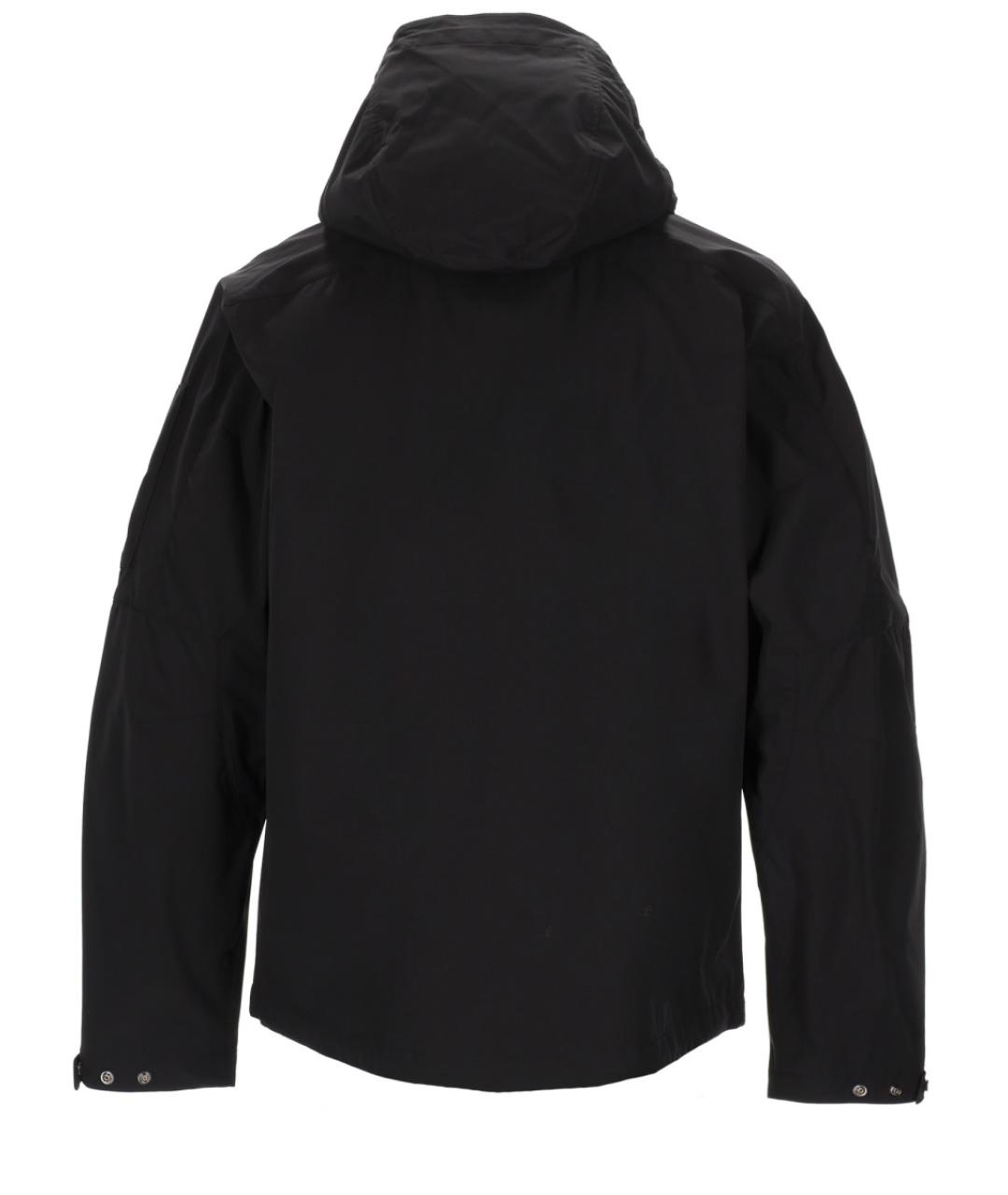 CP COMPANY Черная полиэстеровая куртка, фото 2