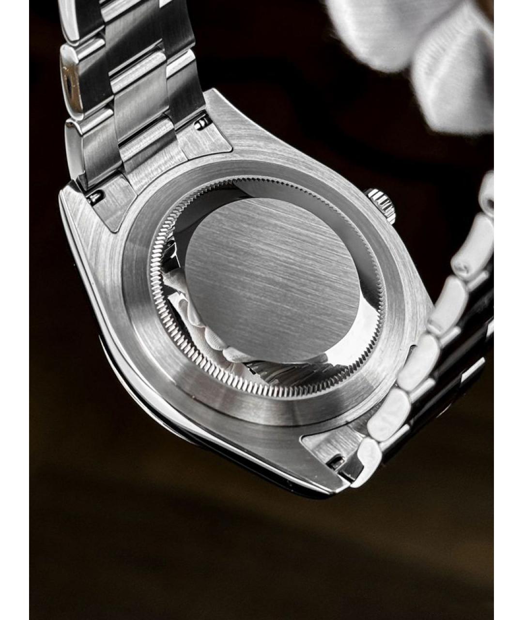 ROLEX Серые часы из белого золота, фото 5