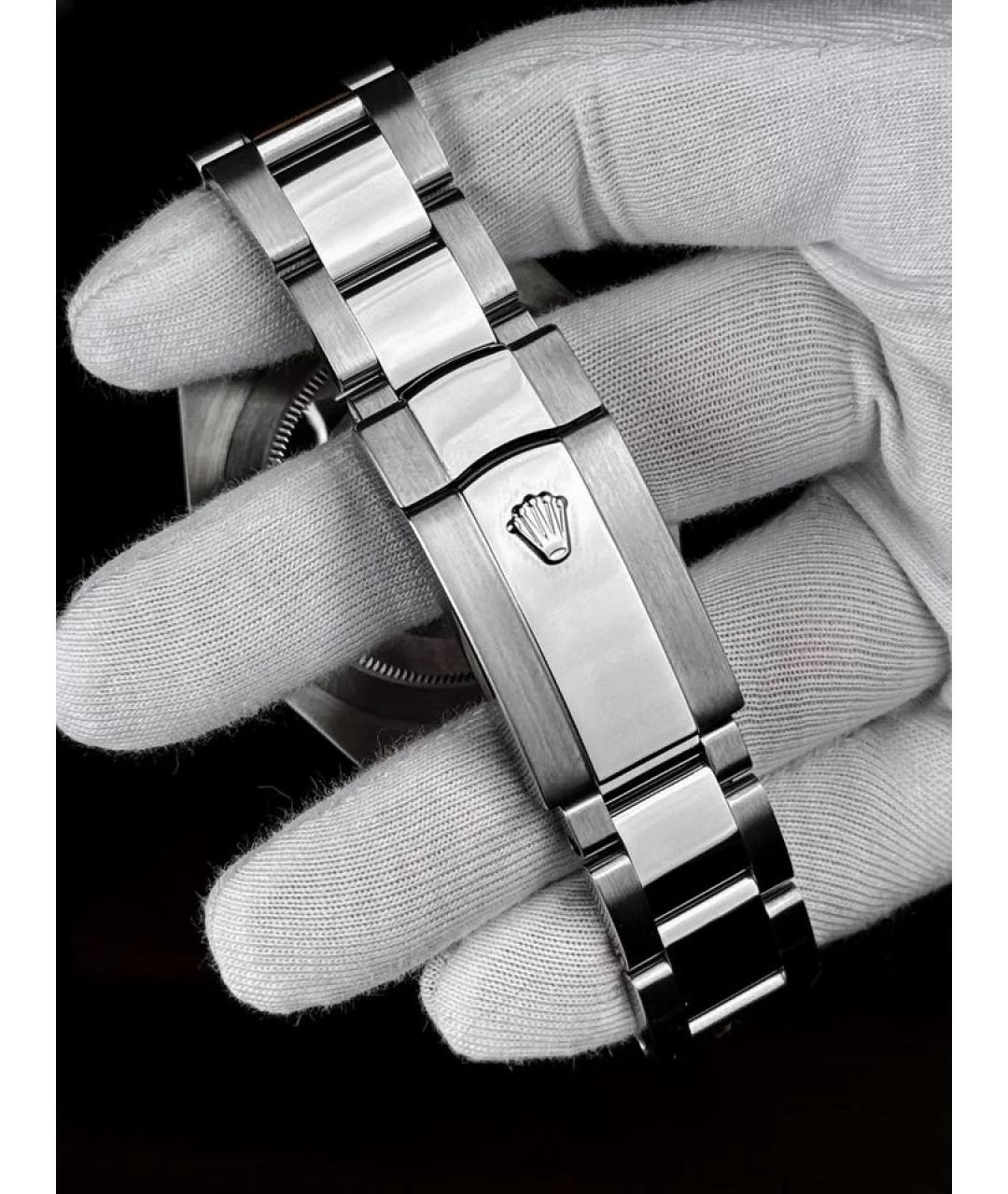 ROLEX Серые часы из белого золота, фото 6