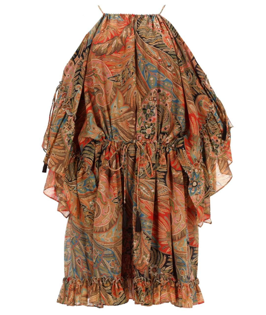 ETRO Мульти хлопковое повседневное платье, фото 1