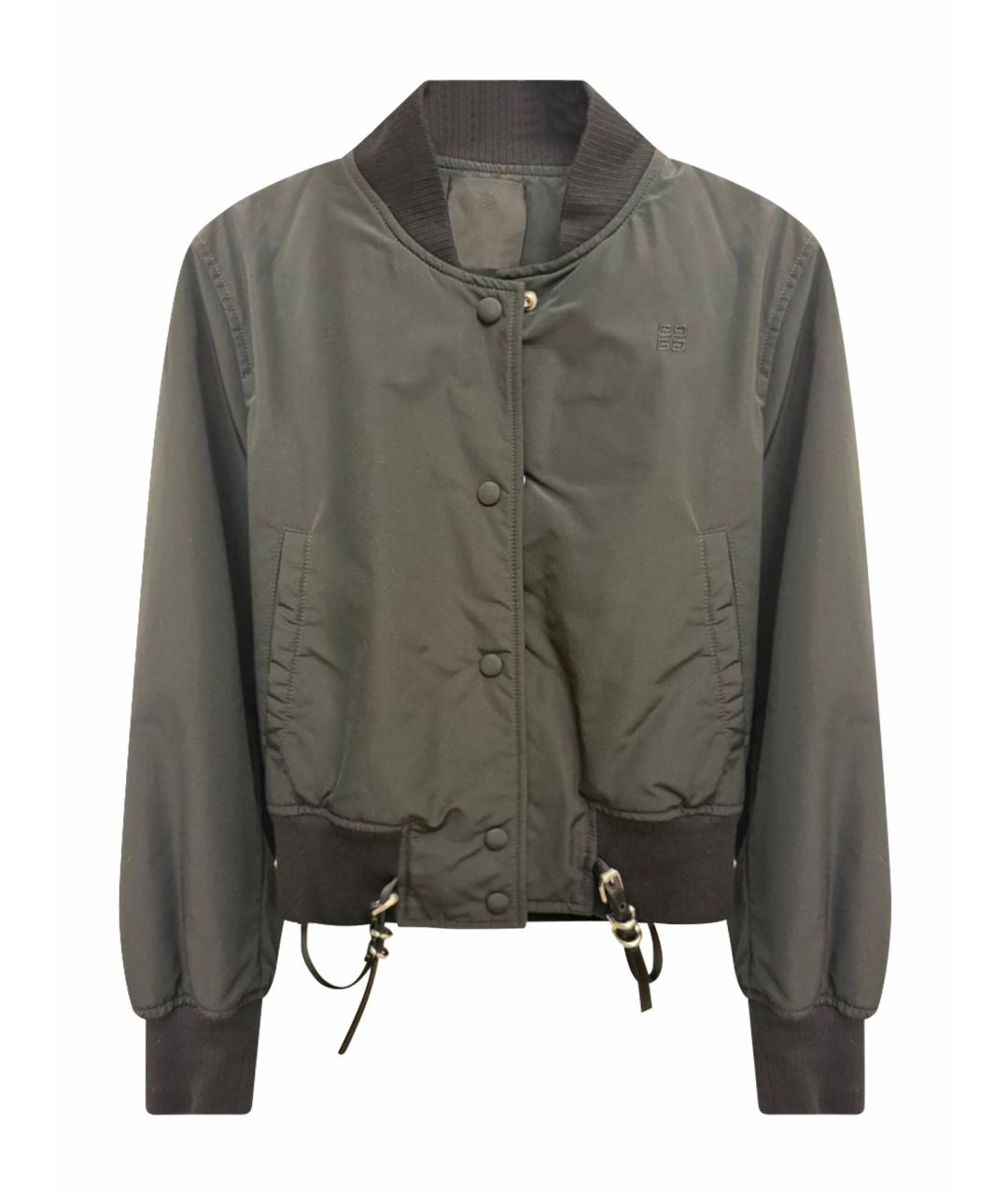 GIVENCHY Черная полиэстеровая куртка, фото 1