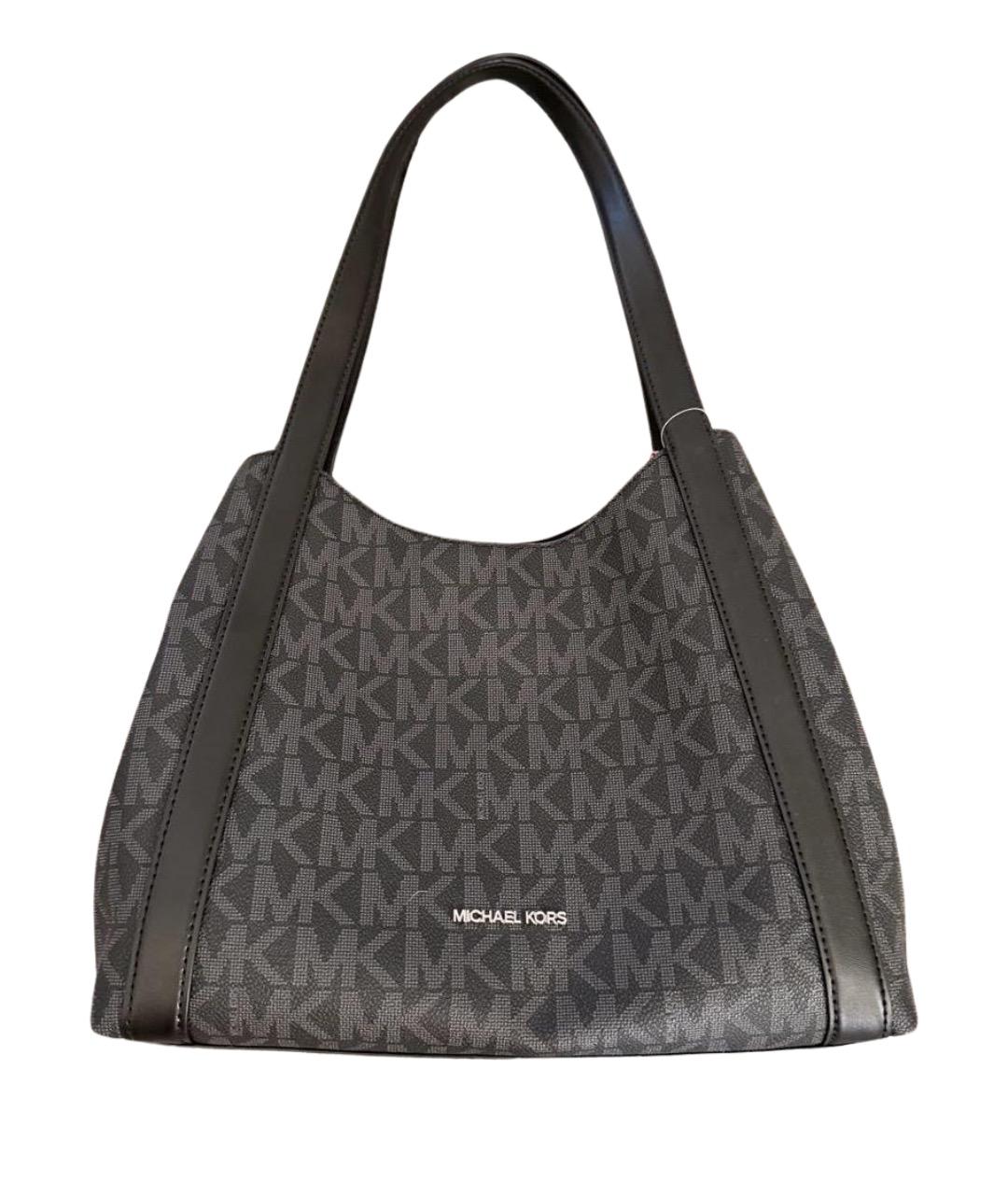 MICHAEL KORS Антрацитовая сумка с короткими ручками, фото 1