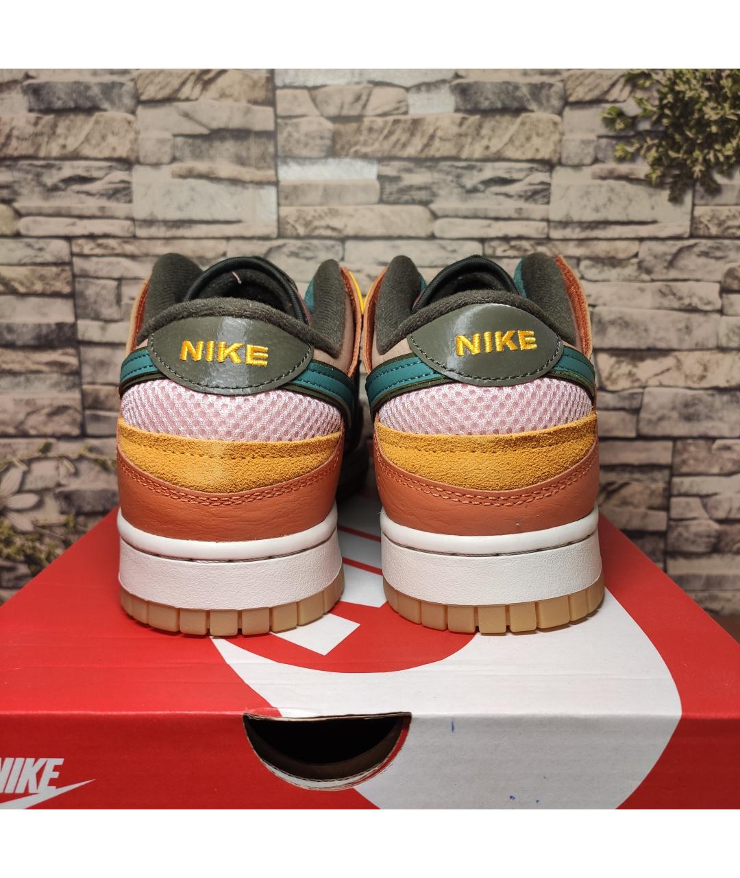 NIKE Мульти кожаные кроссовки, фото 8