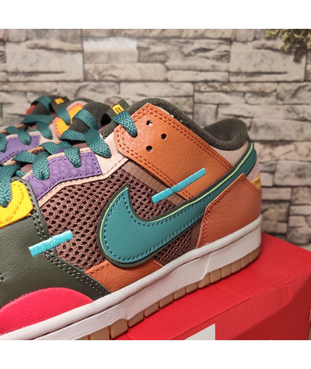 NIKE Мульти кожаные кроссовки, фото 6