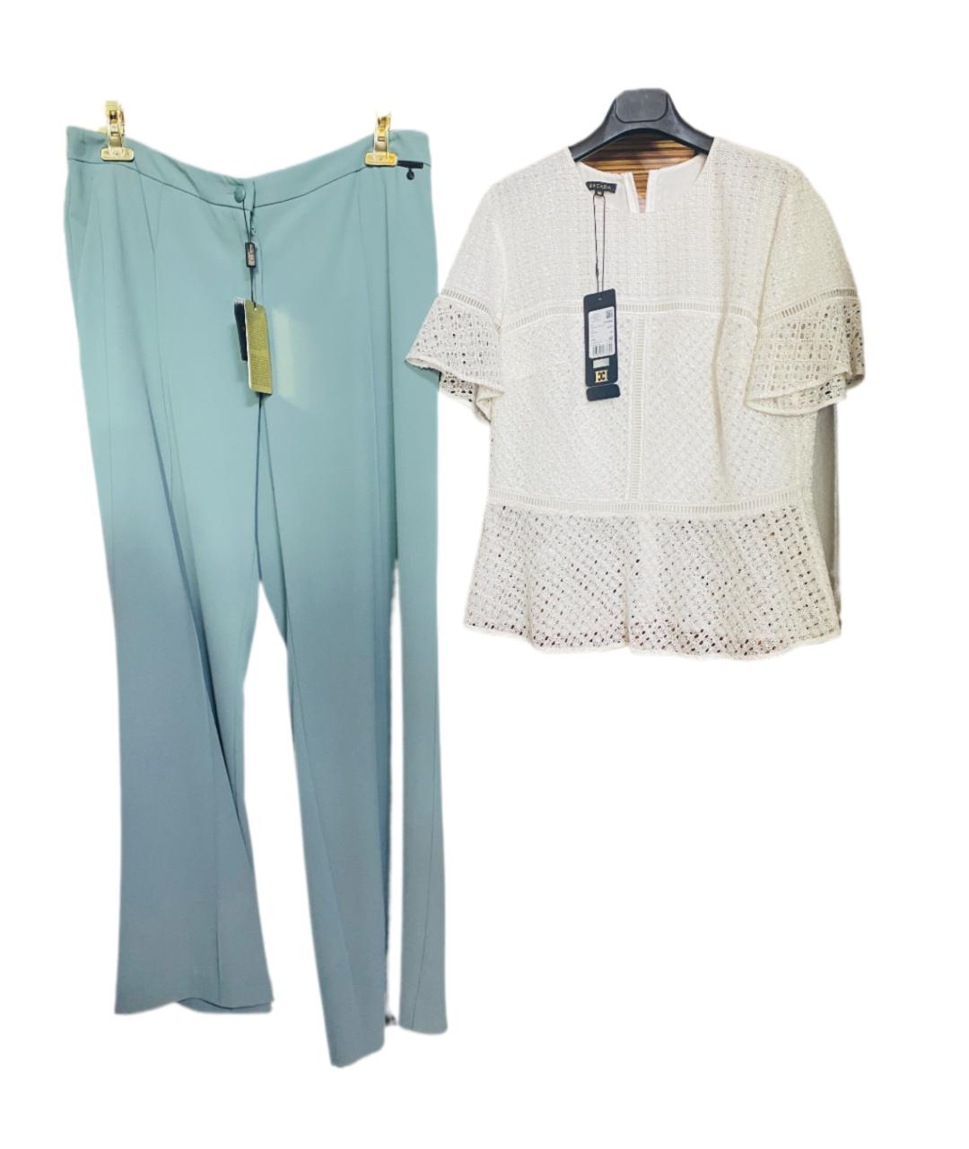 ESCADA Мульти вискозный костюм с брюками, фото 7