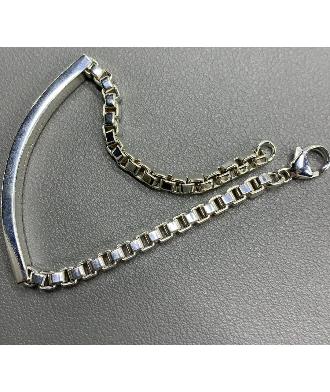 TIFFANY&CO Серебрянный серебряный браслет, фото 4