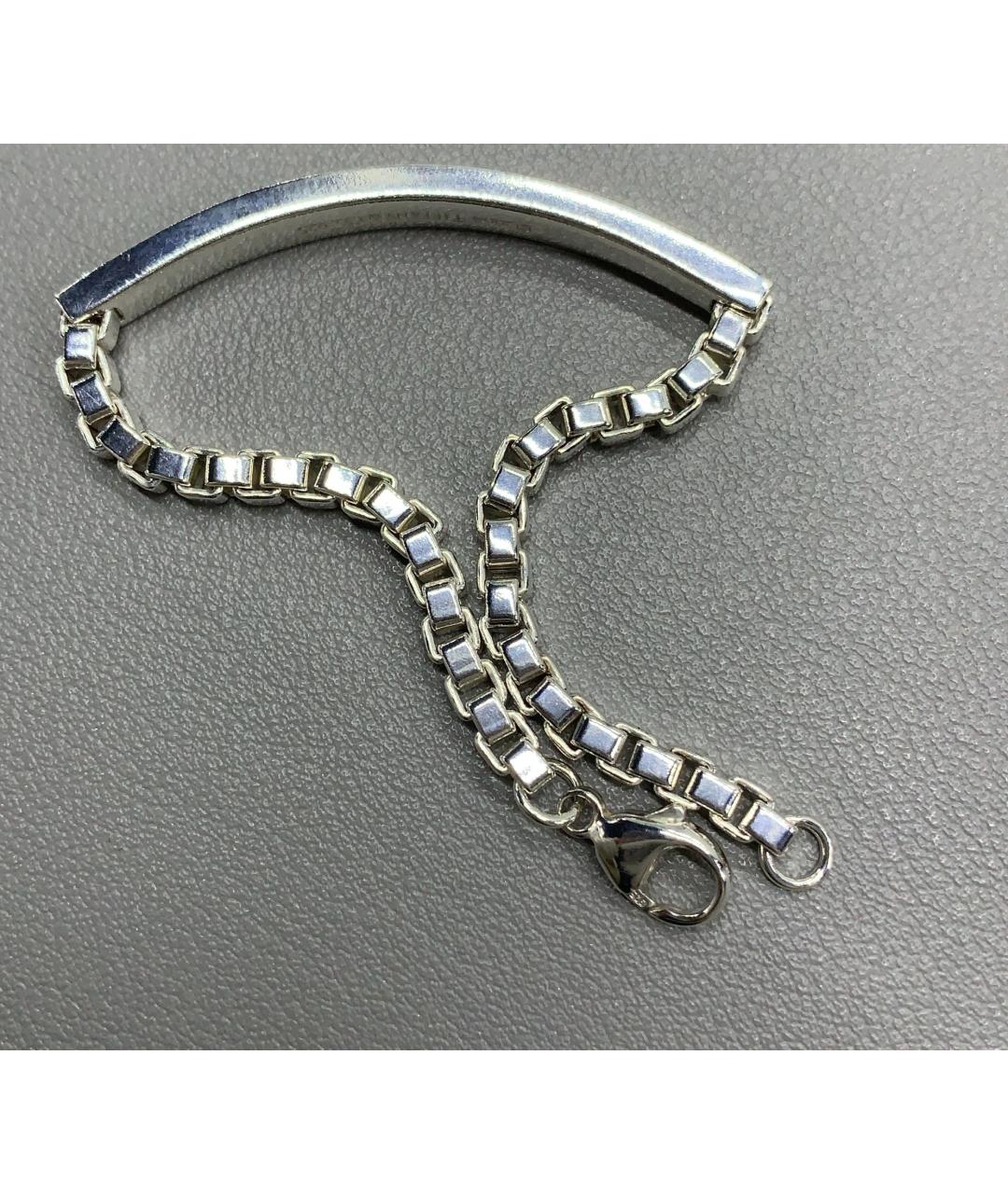 TIFFANY&CO Серебрянный серебряный браслет, фото 5