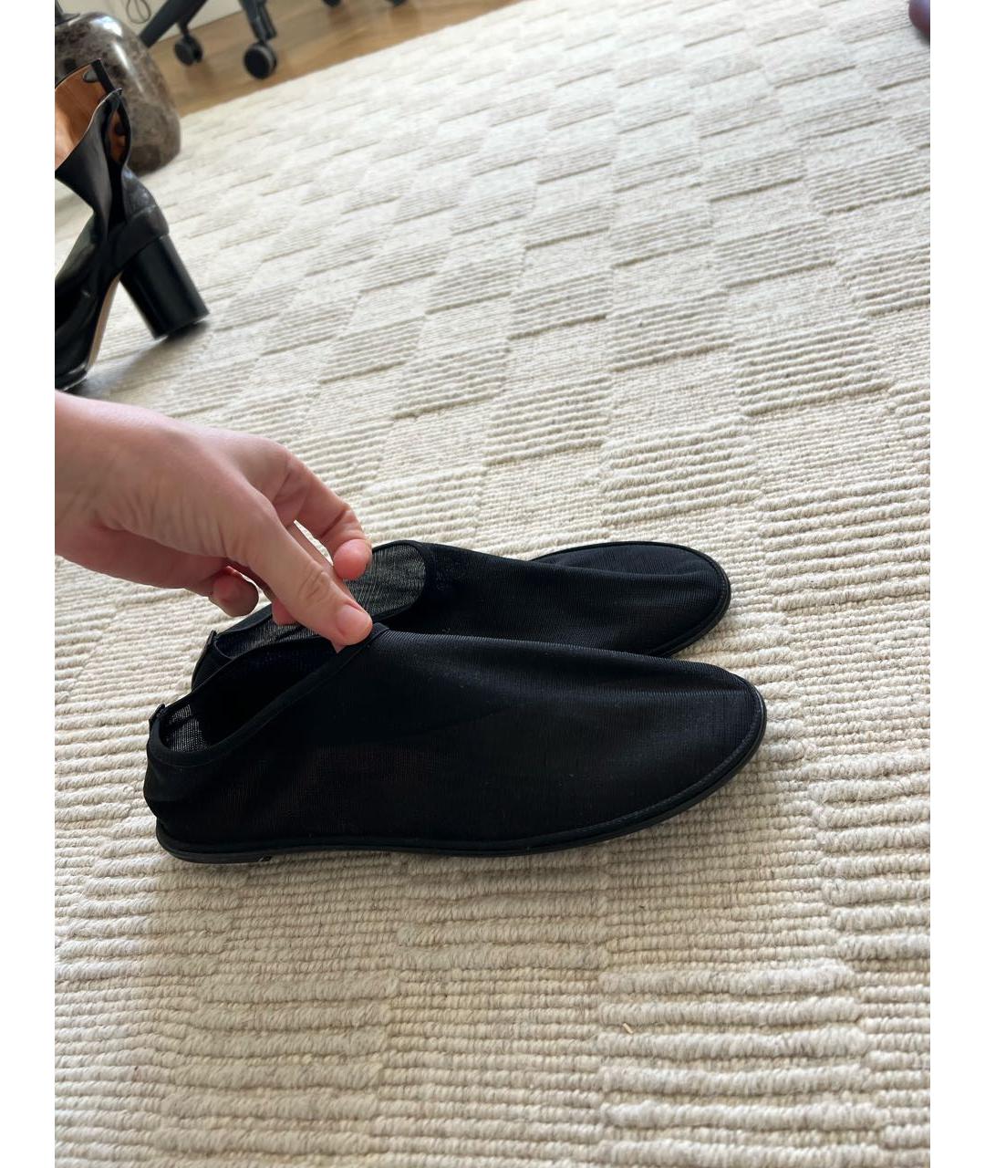 THE ROW Антрацитовые балетки, фото 7