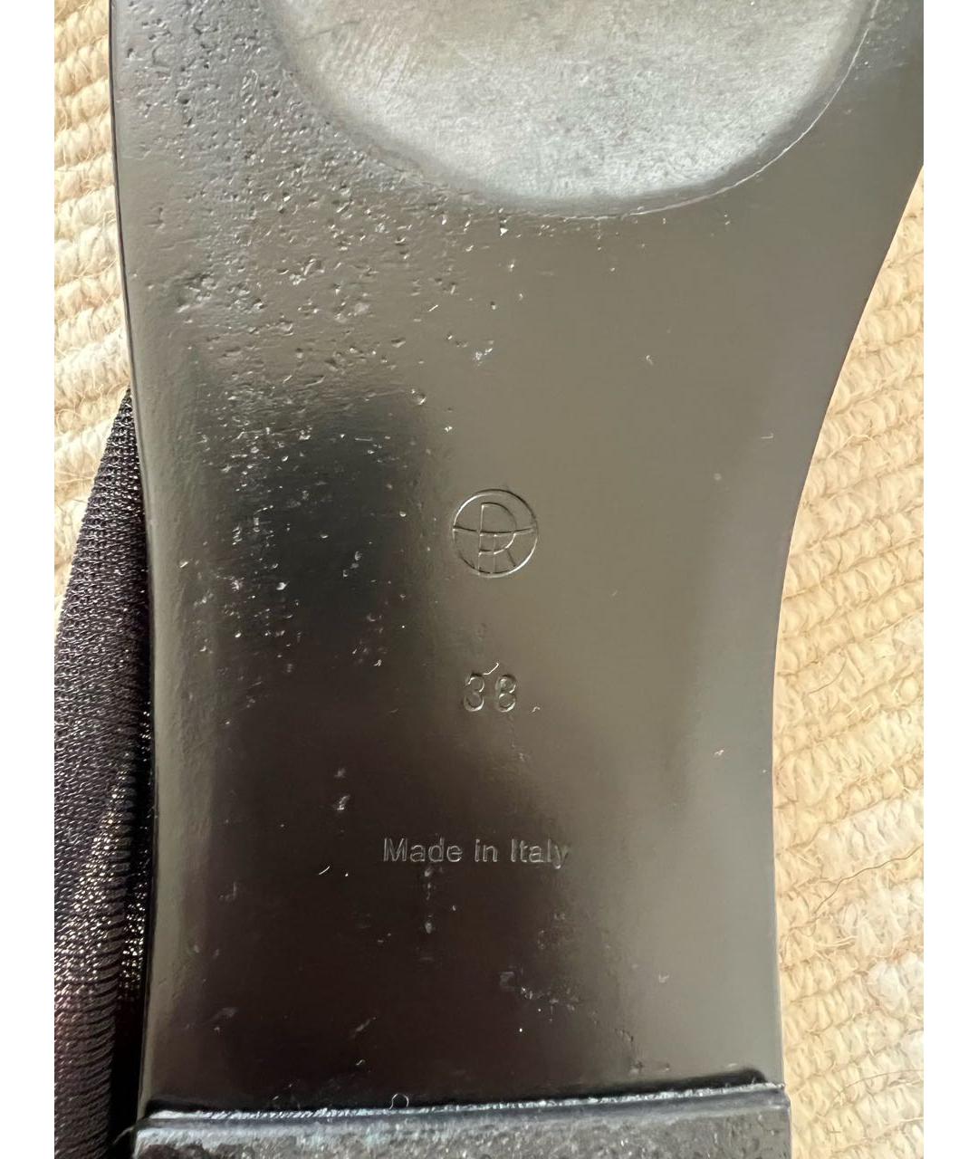 THE ROW Антрацитовые балетки, фото 4