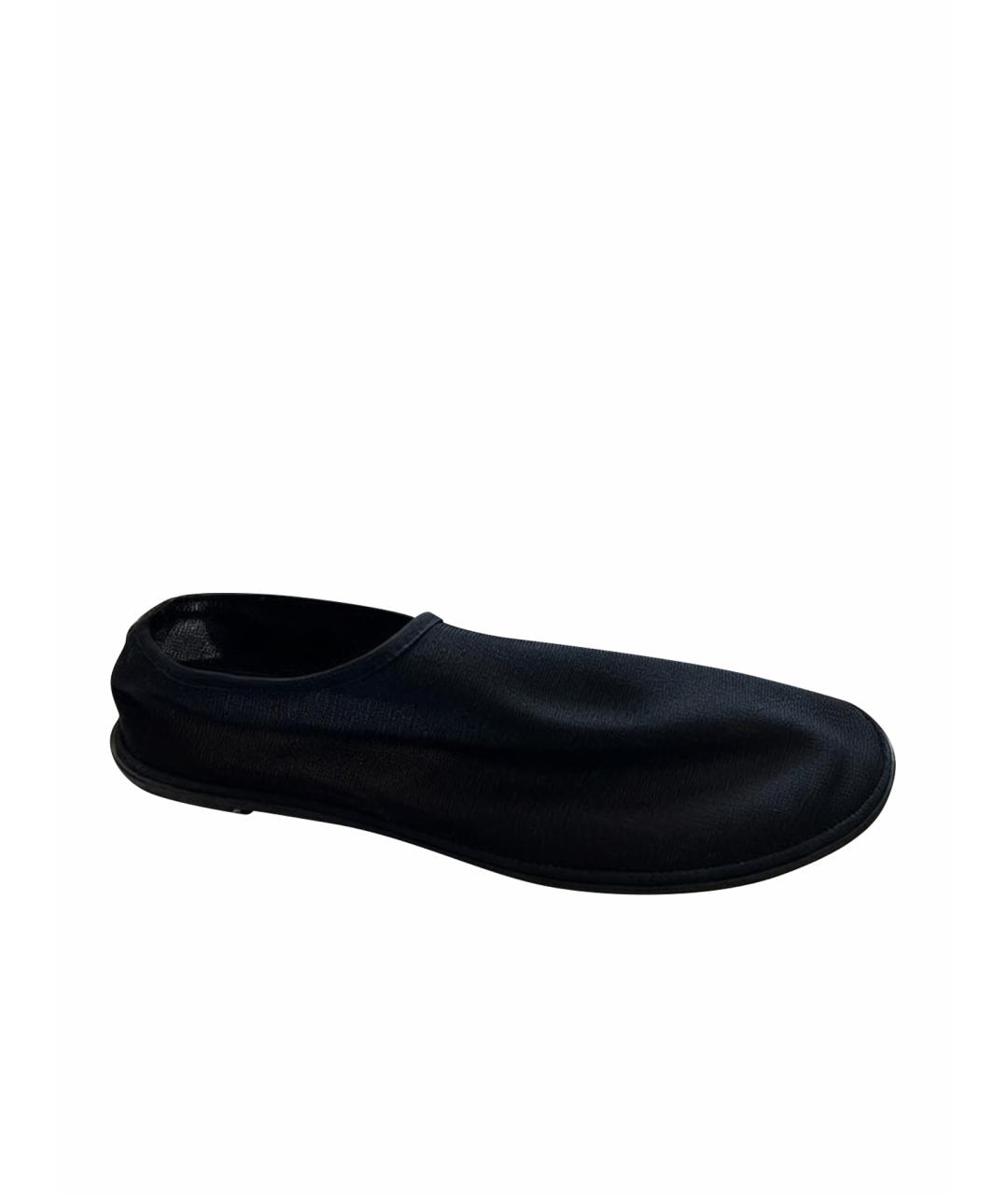 THE ROW Антрацитовые балетки, фото 1