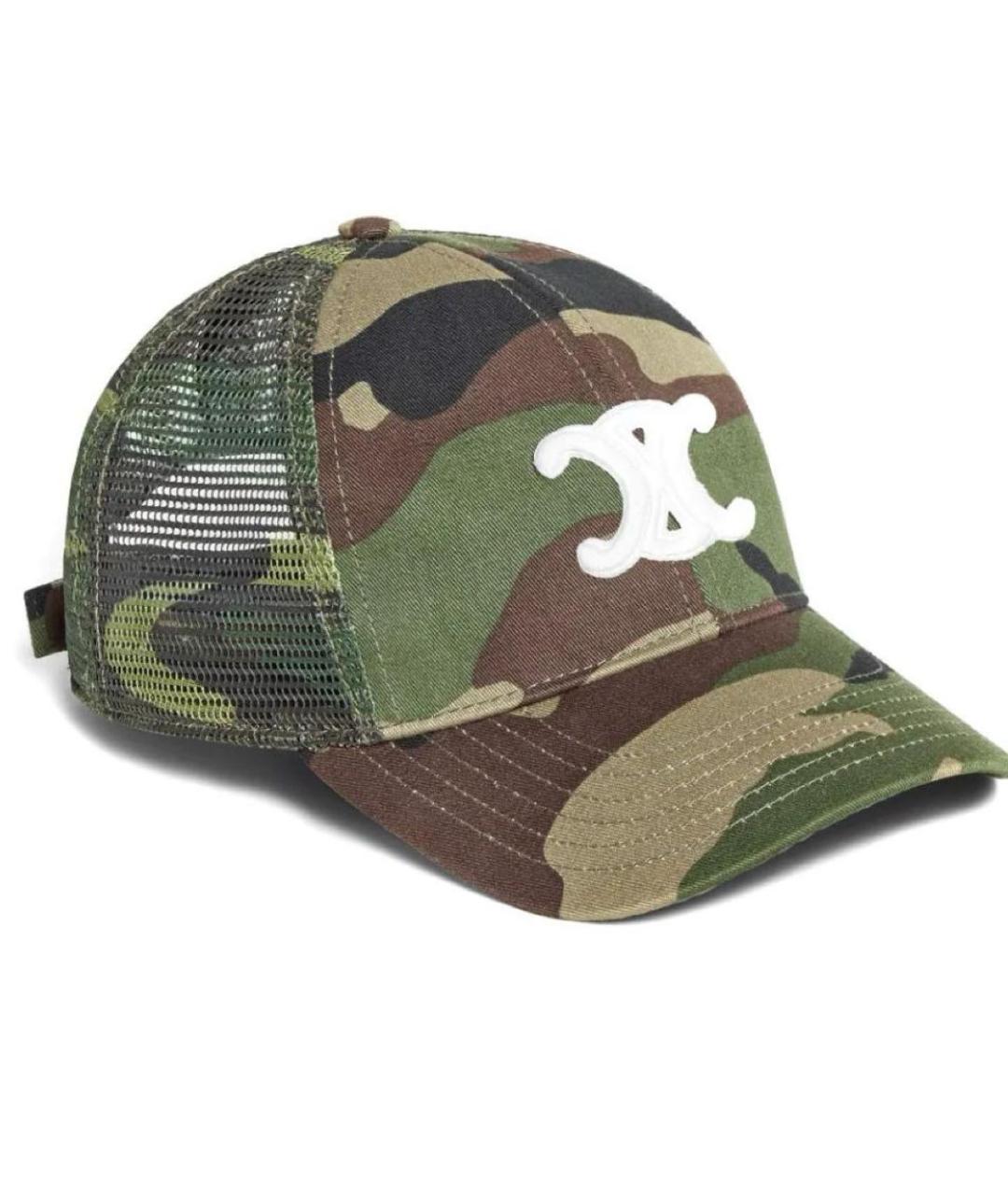 CELINE Хаки кепка/бейсболка, фото 6