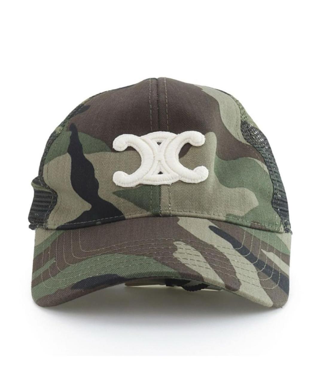 CELINE Хаки кепка/бейсболка, фото 2