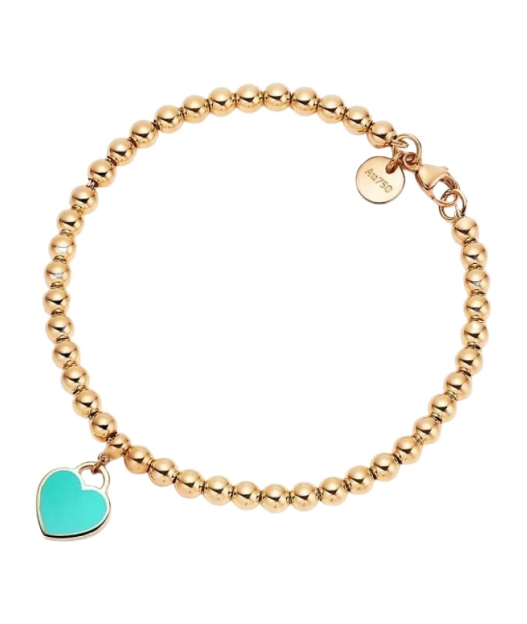 TIFFANY&CO Золотой браслет из желтого золота, фото 1