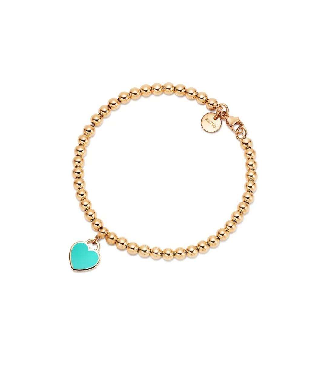 TIFFANY&CO Золотой браслет из желтого золота, фото 7