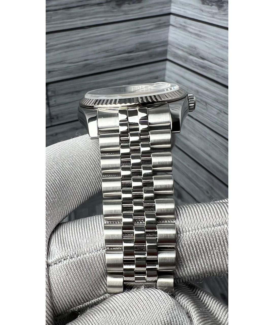 ROLEX Темно-синие часы, фото 6