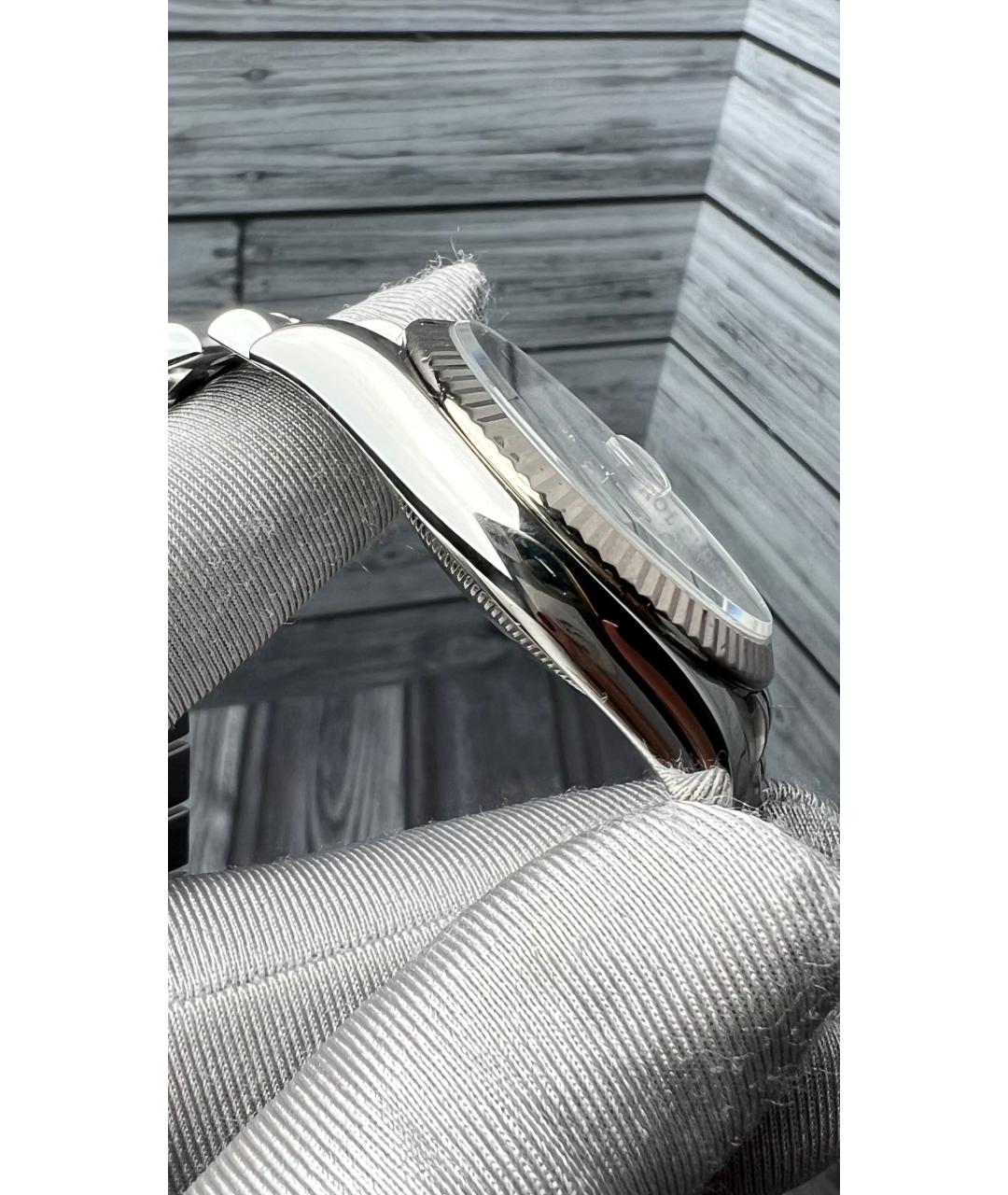 ROLEX Темно-синие часы, фото 5