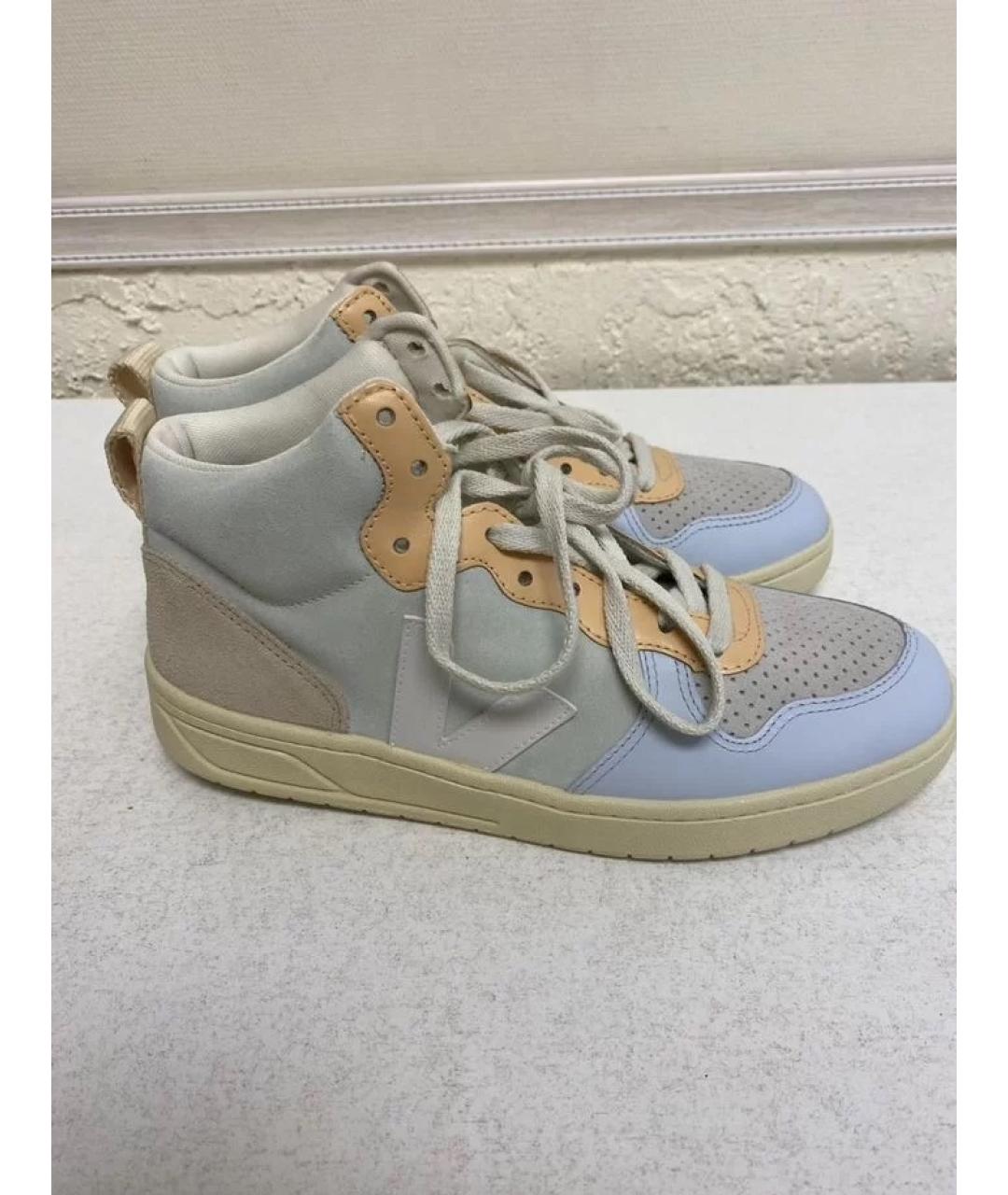 VEJA Бежевые кроссовки, фото 4