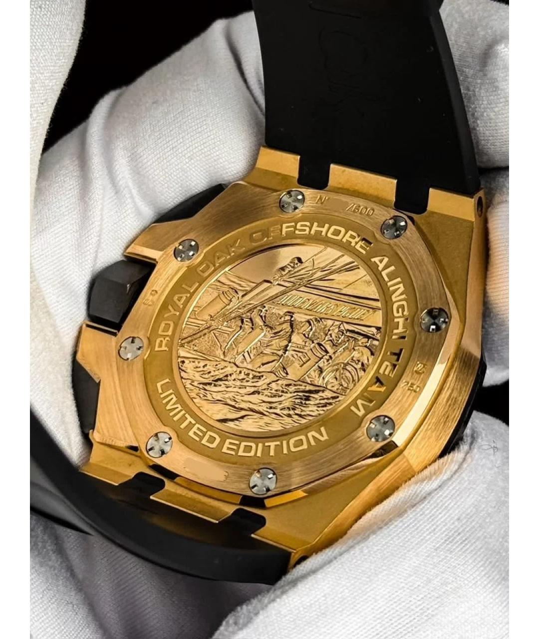 Audemars Piguet Черные часы из розового золота, фото 5