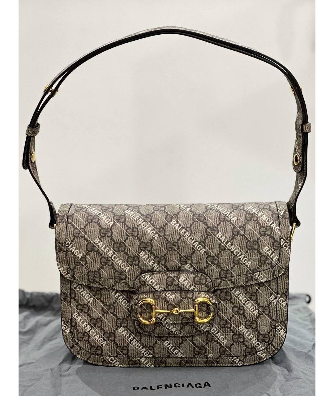 BALENCIAGA Бежевая сумка через плечо, фото 4