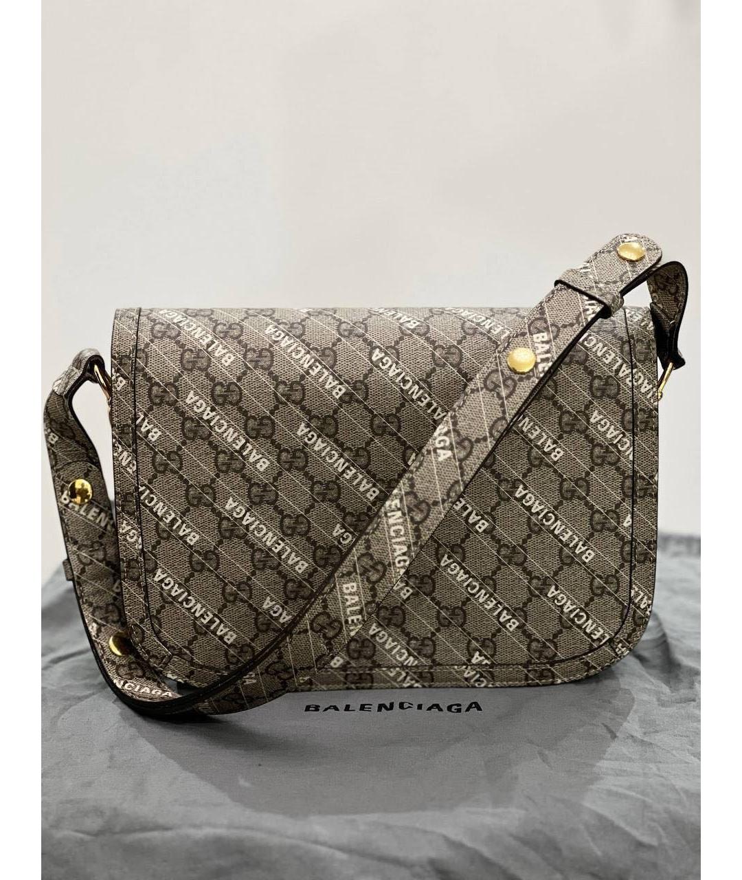 BALENCIAGA Бежевая сумка через плечо, фото 2