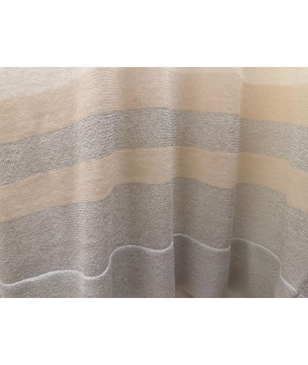 FABIANA FILIPPI Белый хлопковый джемпер / свитер, фото 5