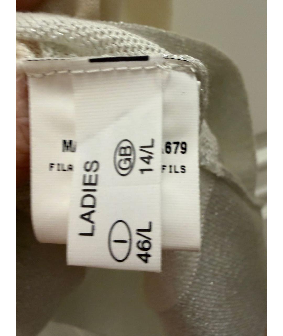 FABIANA FILIPPI Белый хлопковый джемпер / свитер, фото 4