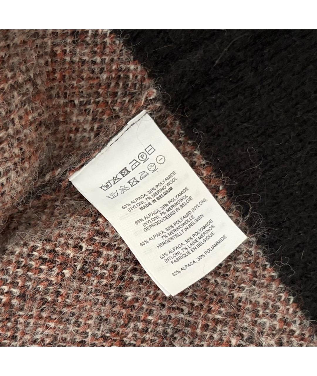 DRIES VAN NOTEN Черный шерстяной кардиган, фото 5