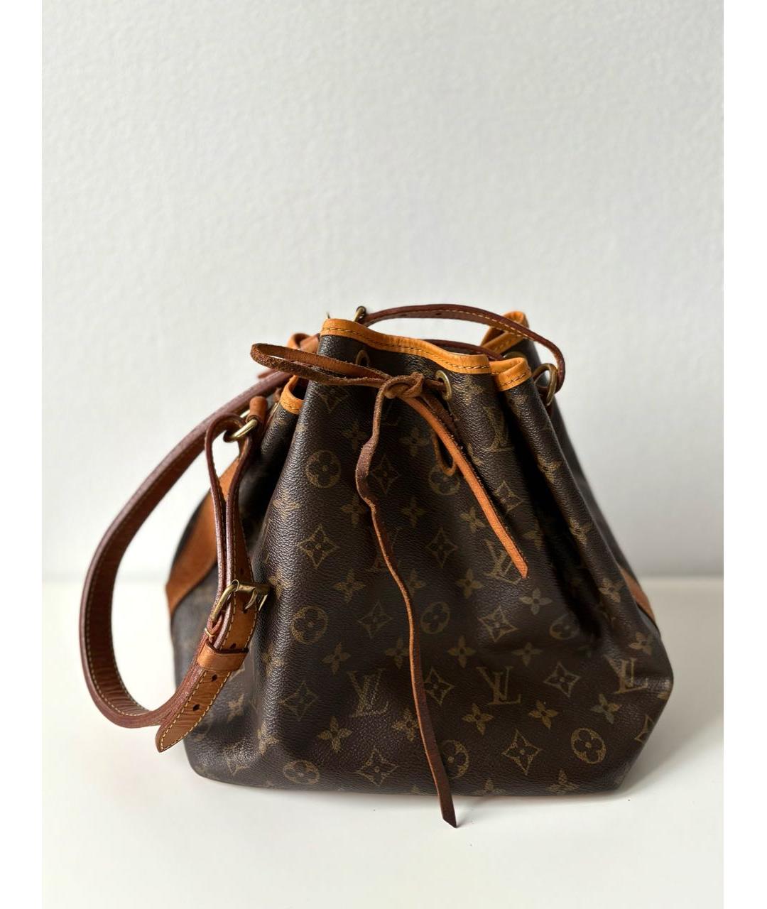 LOUIS VUITTON Коричневая сумка тоут, фото 8