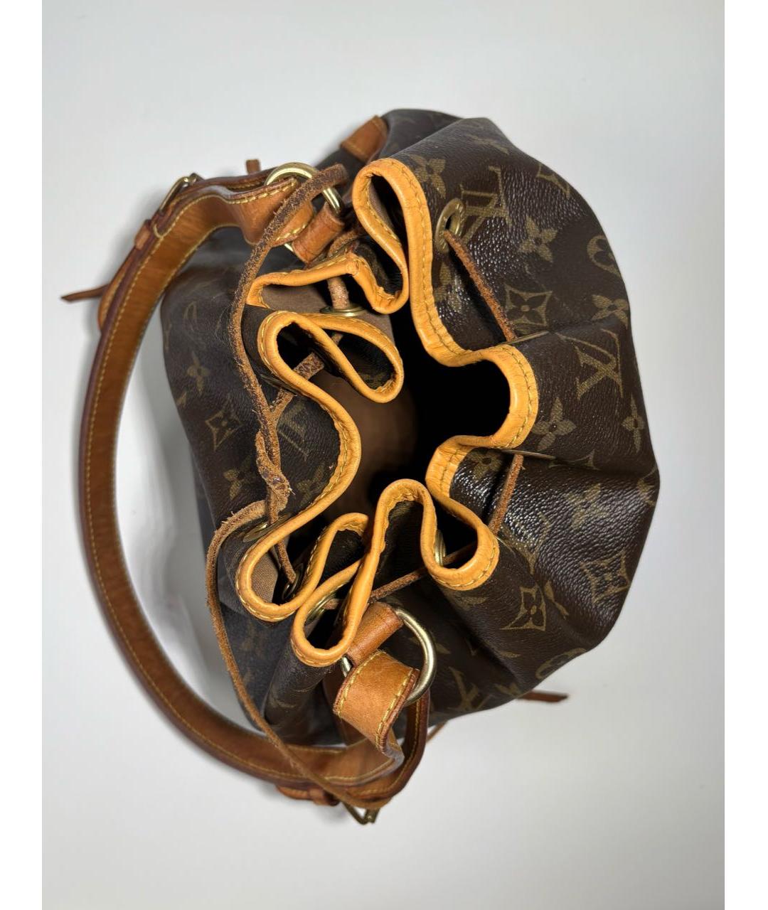 LOUIS VUITTON Коричневая сумка тоут, фото 4