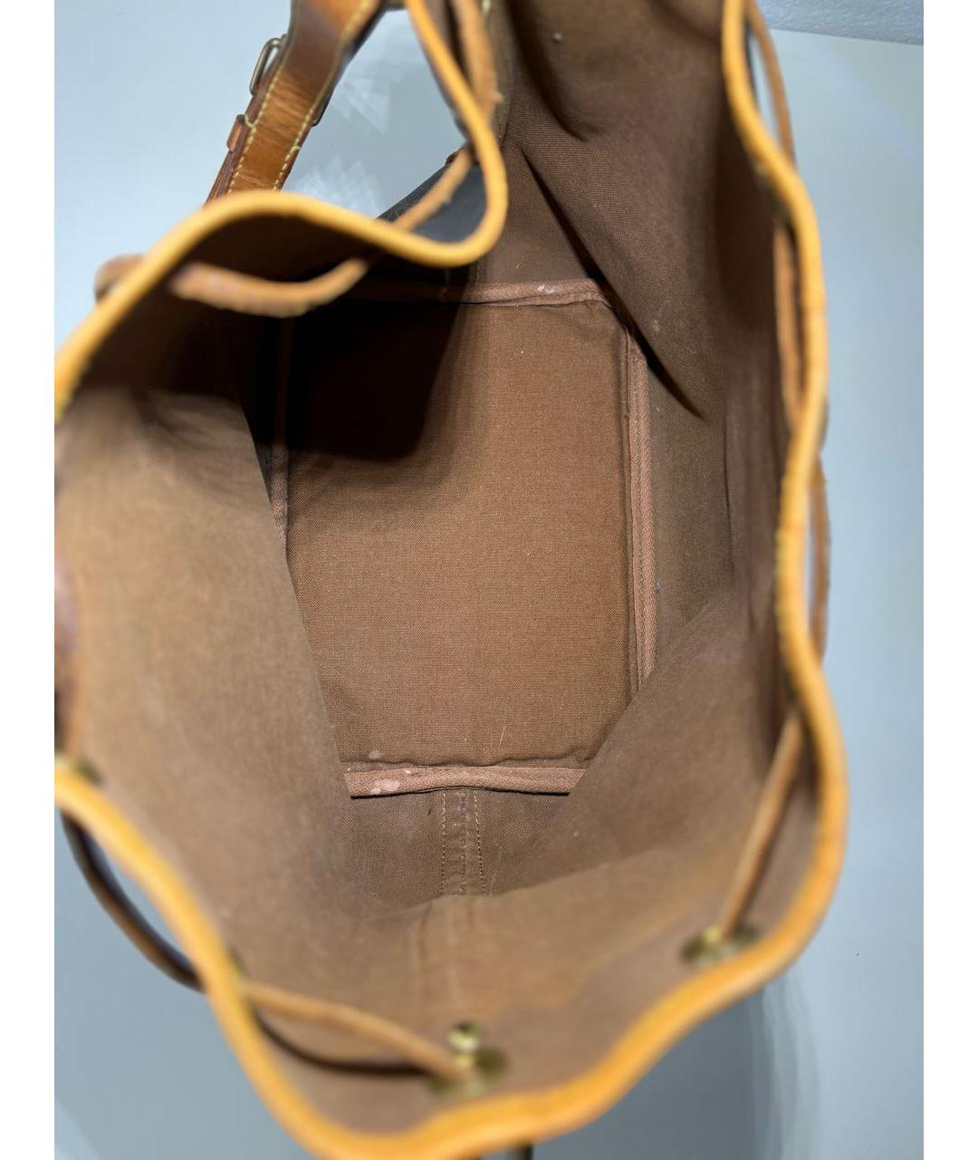 LOUIS VUITTON Коричневая сумка тоут, фото 6