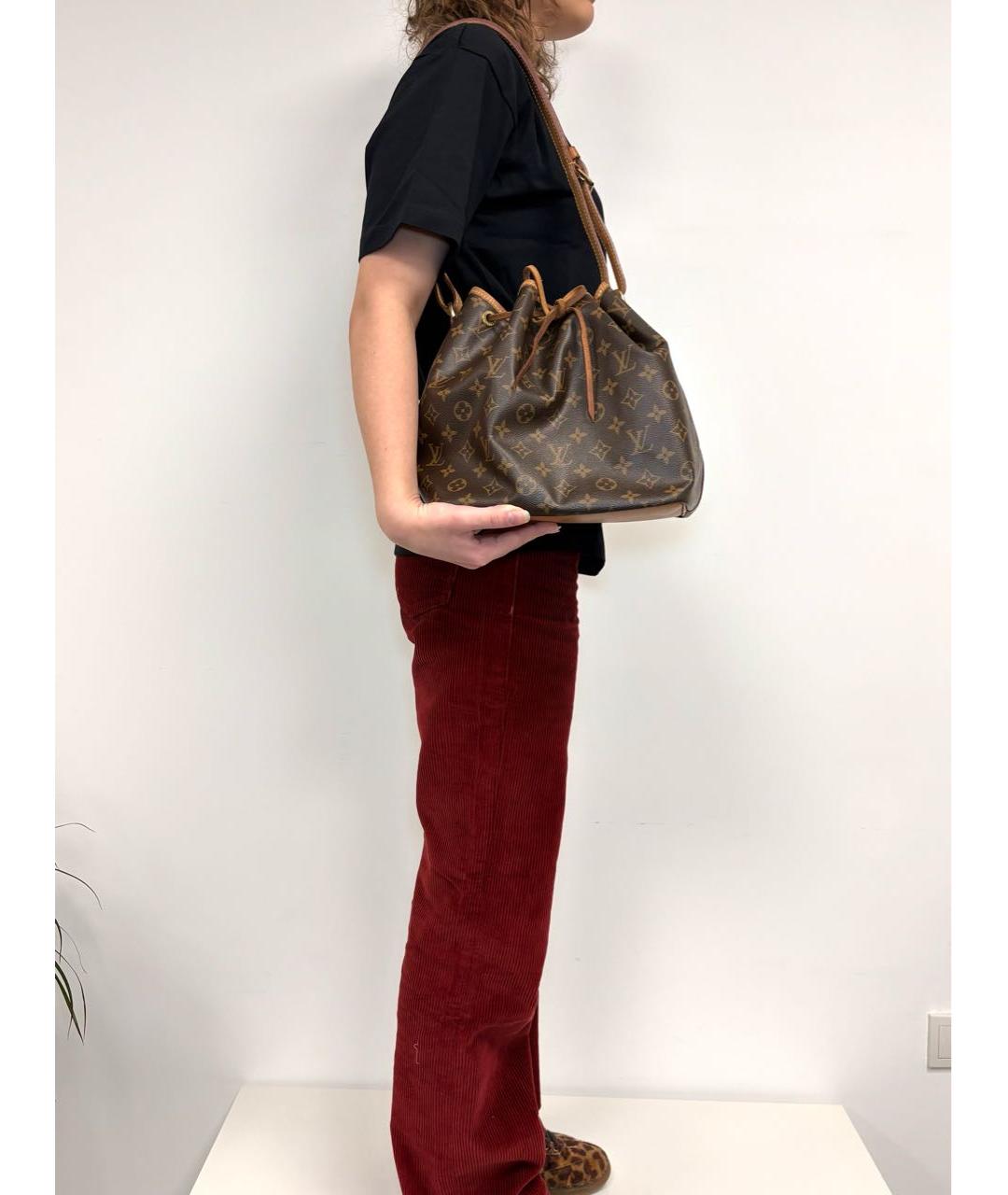 LOUIS VUITTON Коричневая сумка тоут, фото 7