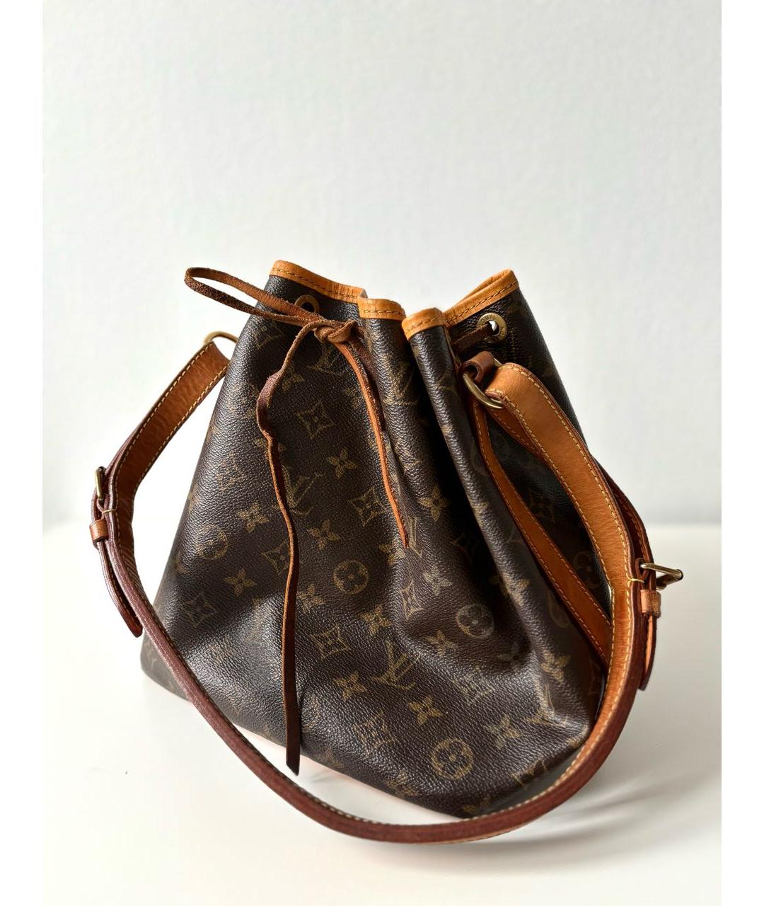 LOUIS VUITTON Коричневая сумка тоут, фото 2