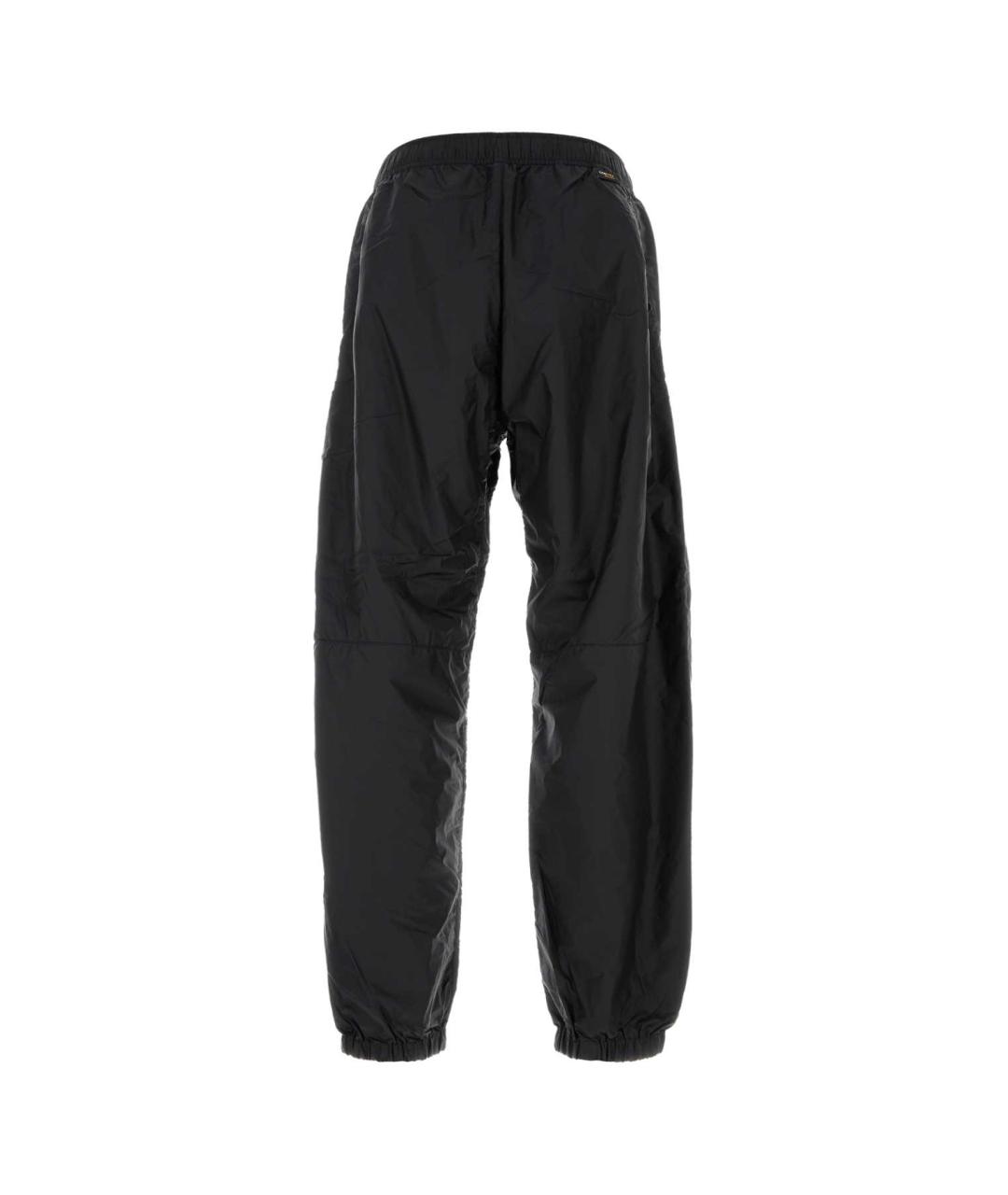 STONE ISLAND Темно-синие полиамидовые повседневные брюки, фото 2