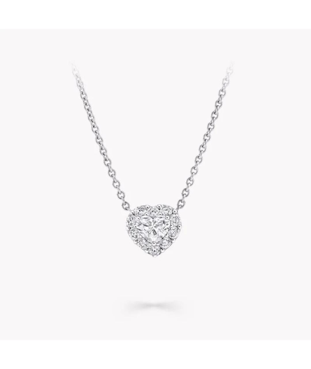 GRAFF Белая подвеска из белого золота, фото 4