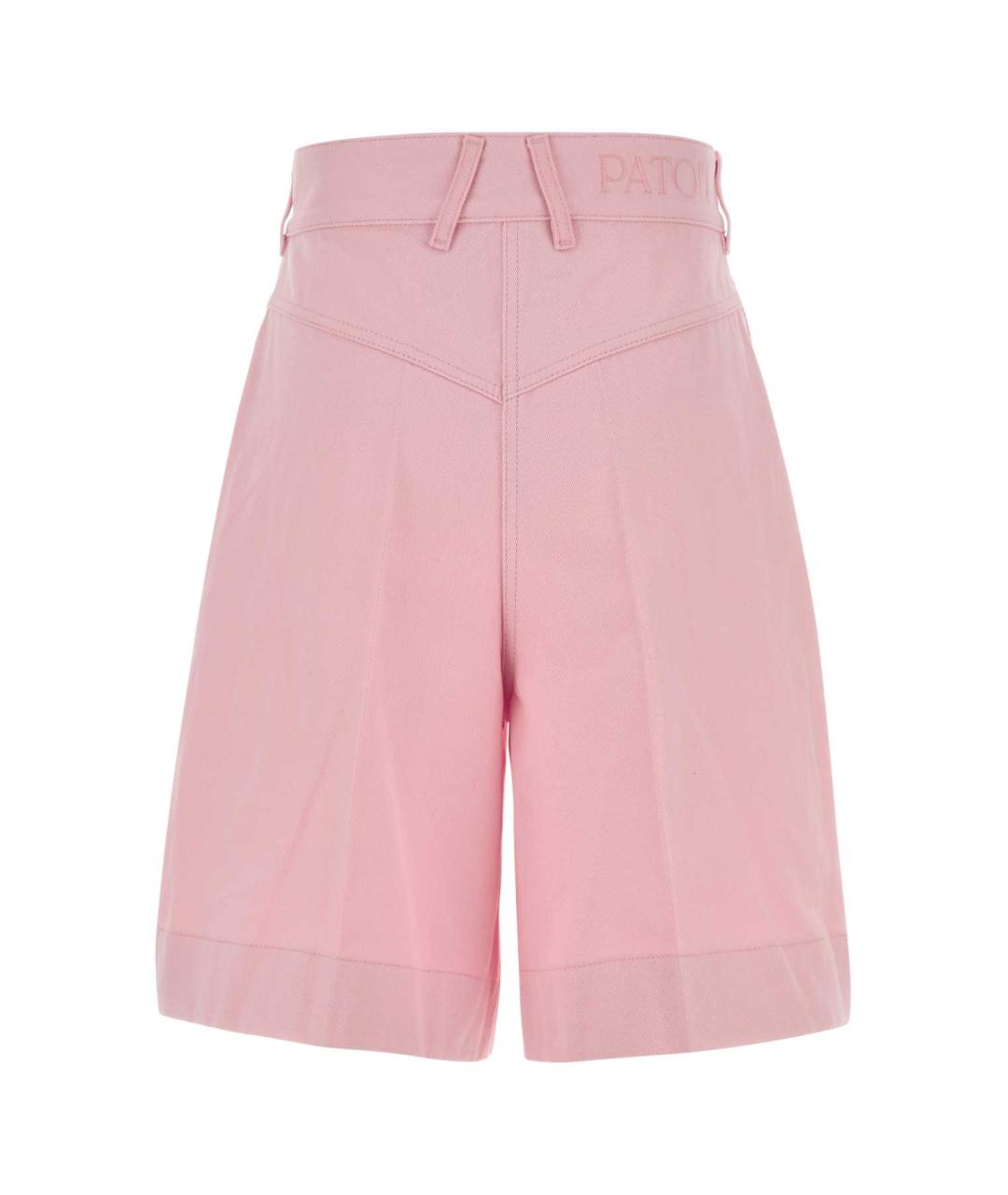 PATOU Розовые хлопковые шорты, фото 2