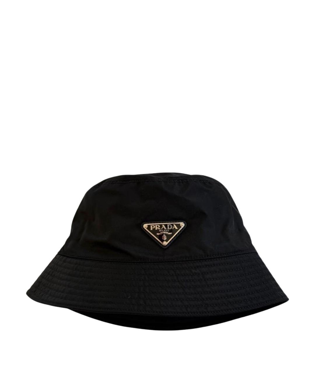 PRADA Черная шляпа, фото 1