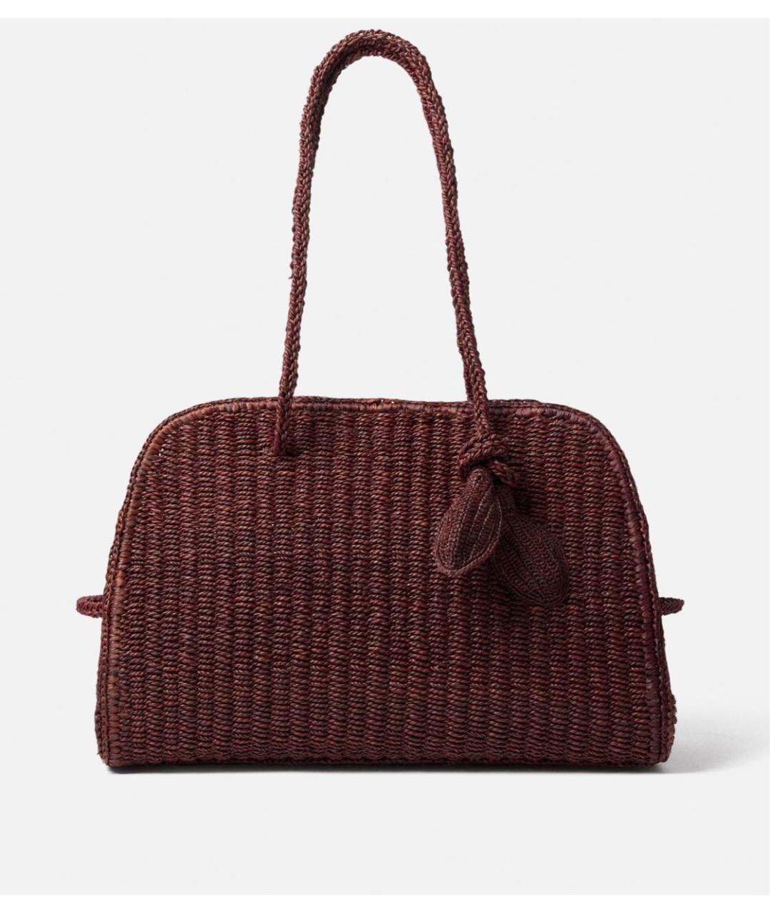 JACQUEMUS Коричневая сумка тоут, фото 5