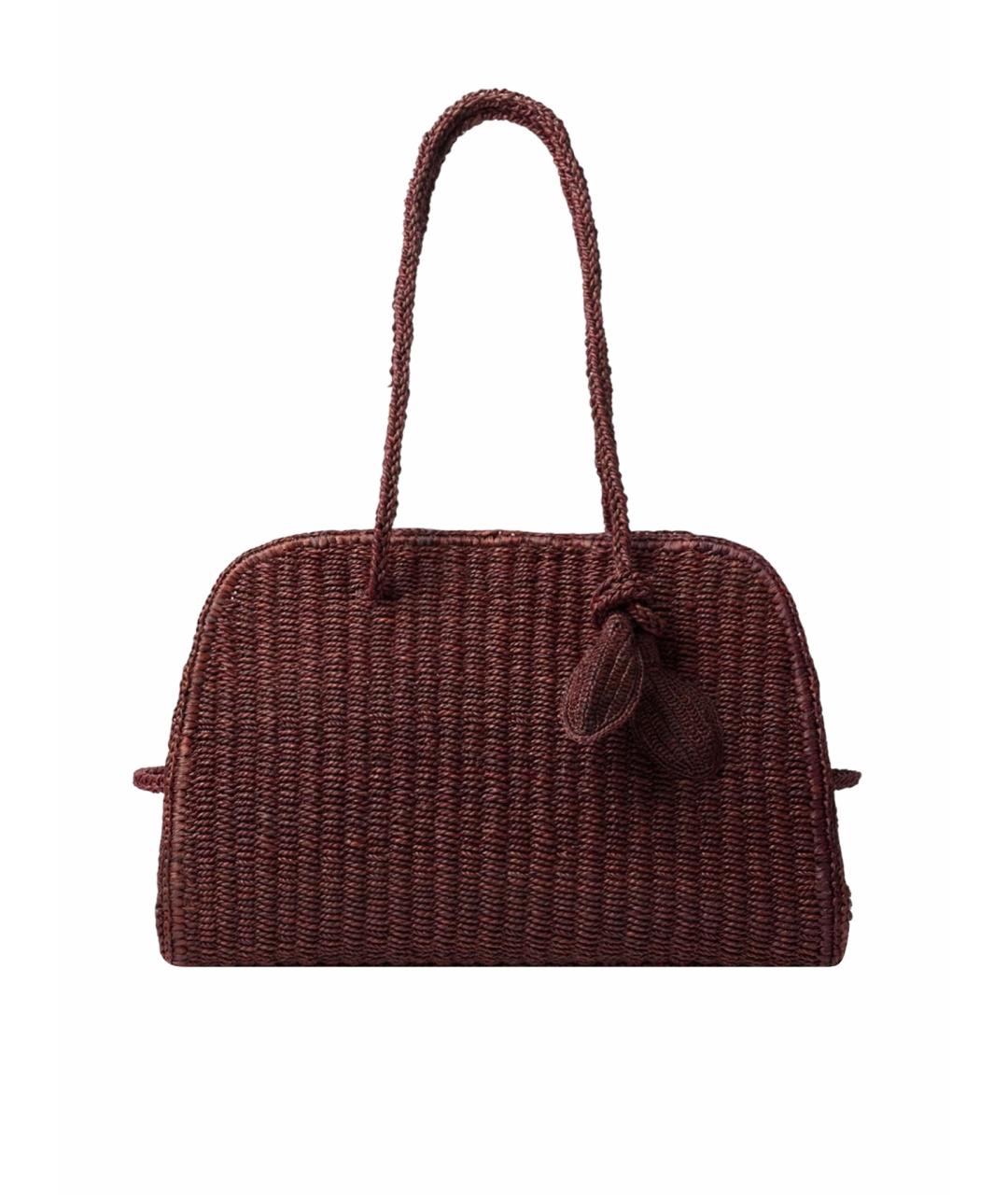 JACQUEMUS Коричневая сумка тоут, фото 1