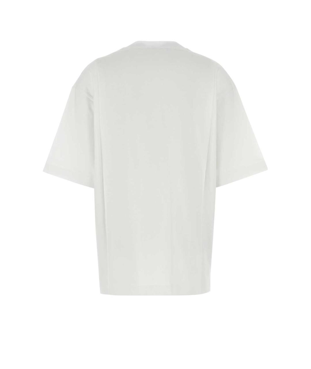 GUCCI Белая хлопковая футболка, фото 2