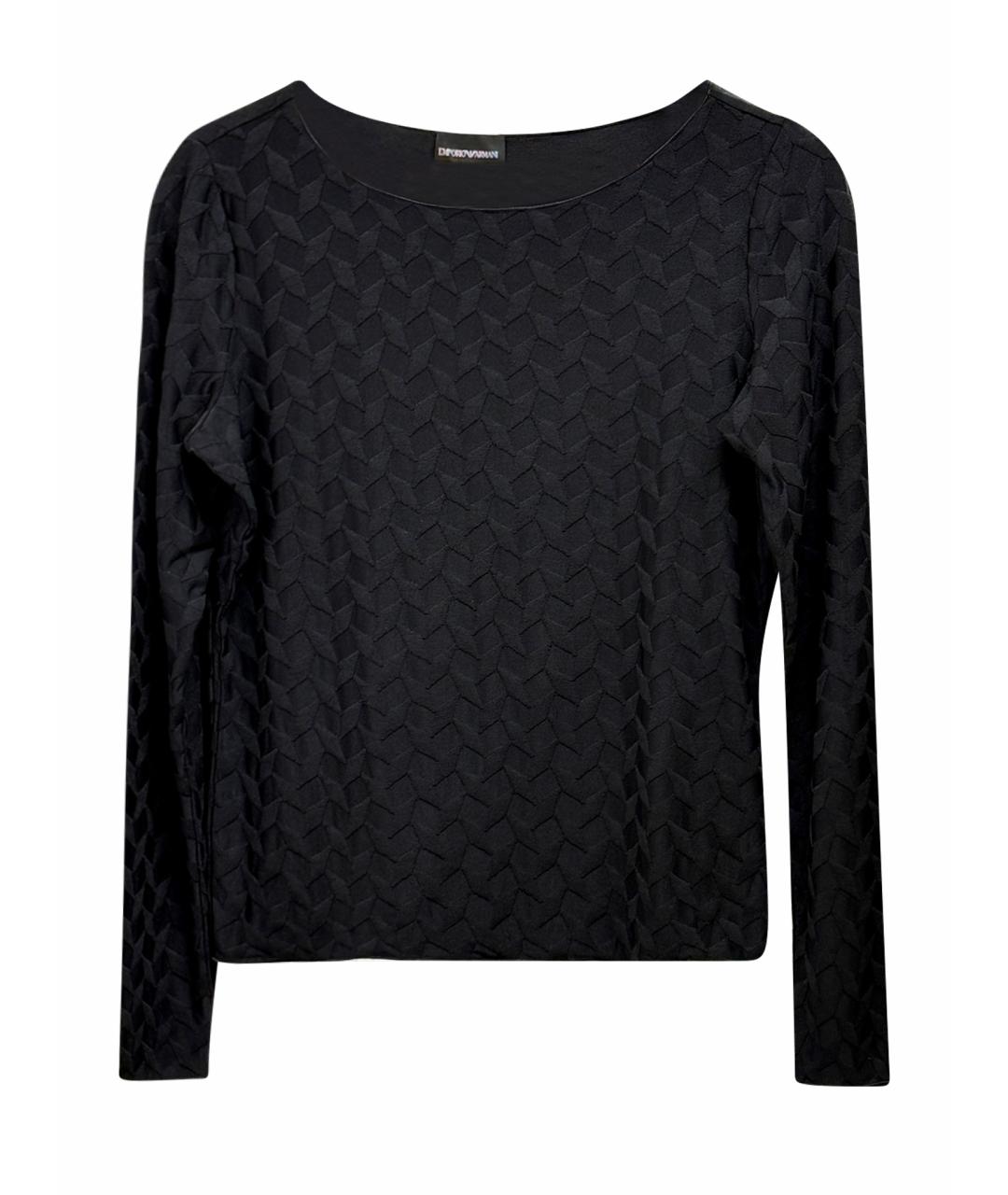 EMPORIO ARMANI Черная блузы, фото 1