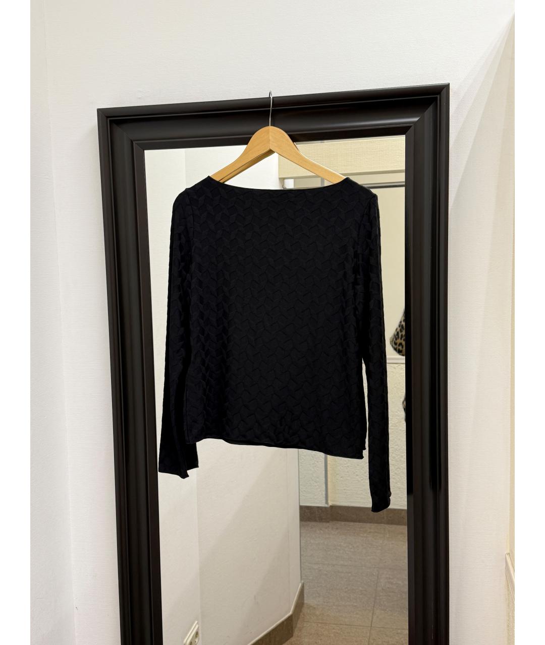 EMPORIO ARMANI Черная блузы, фото 2