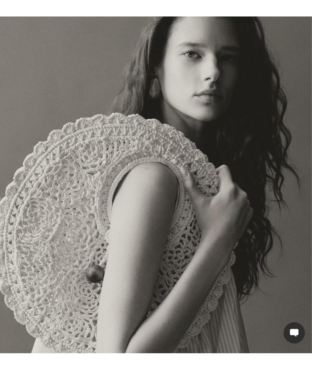 JACQUEMUS Белая сумка тоут, фото 2