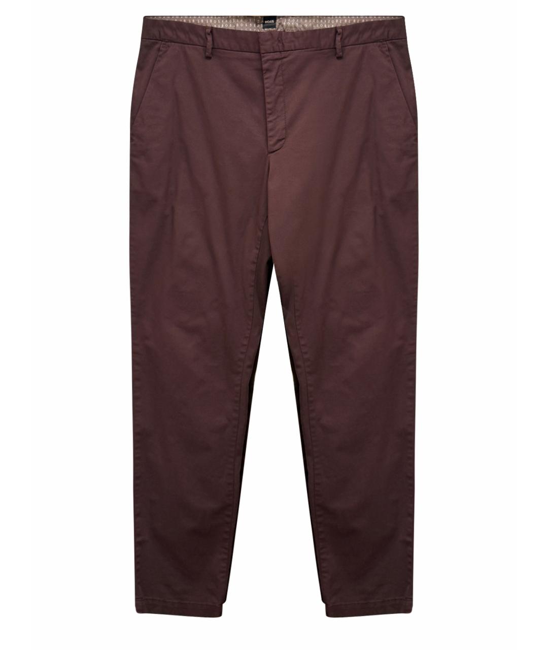 HUGO BOSS Бордовые брюки чинос, фото 1